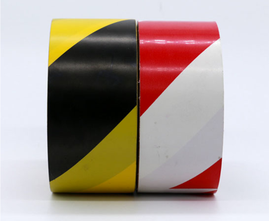 Analyse van de betekenis van kleuren op waarschuwingstape