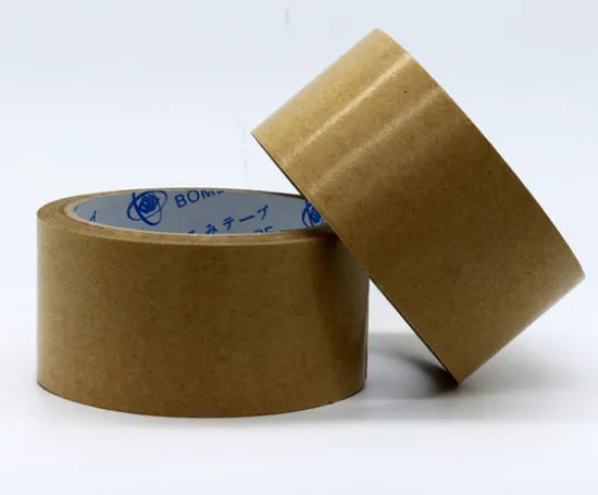 Definitie en gebruik van waterloze kraftpapiertape