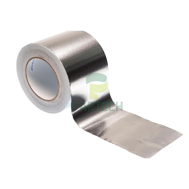 Zilverkleurige pure aluminiumfolietape