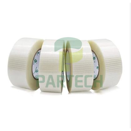 Traceless zelfklevende bidirectionele filamenttape