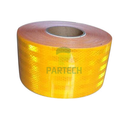 Gele antislip reflecterende tape